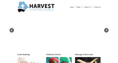 Desktop Screenshot of harvestchurch.org.bw
